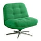 thumbnail image 1 of Silla de oficina Silla de trabajo para computadora Silla giratoria de pana con ruedas de 360 grados Silla para juegos para apartamento Muebles, 1 of 8