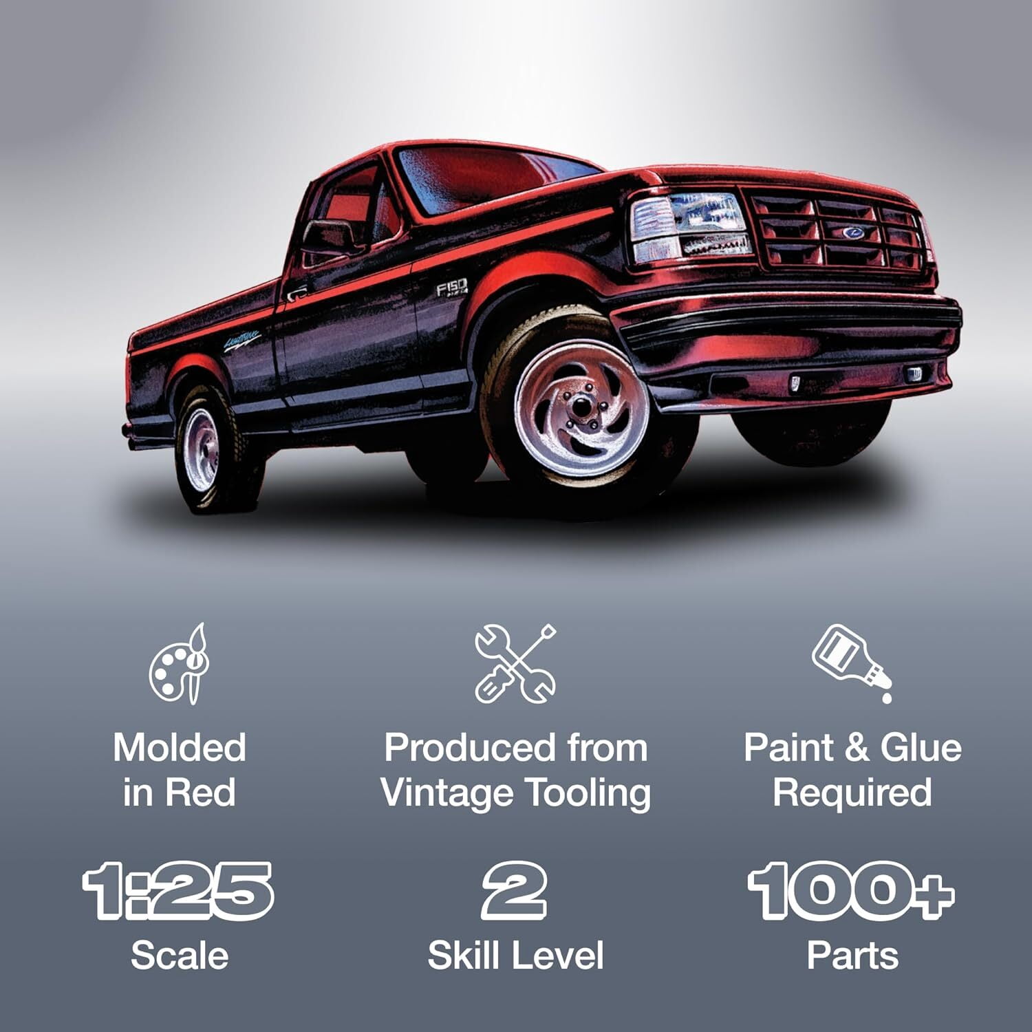 AMT 1994 Ford F-150 Lightning Pickup 2T 1/25 Scale Model Kit