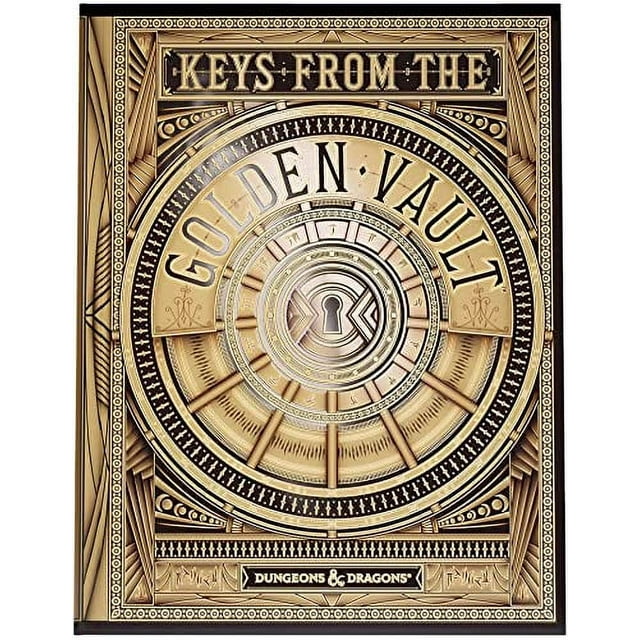 DUNGEONS AND DRAGONS 5E: Keys from The Golden Vault (Alternate Cover)