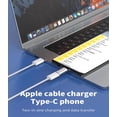 thumbnail image 4 of Lightning Female to USB C Male Charger Adapter(3 Pack)for iPhone 16 15 Pro Max for Apple Type C Charging Cable Connector for iPad Air4 Converter Android Car Adaptor Compatible for Samsung S25 S24 S23, 4 of 7