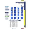 thumbnail image 2 of Letrero No Pise El Pasto Proteccion Civil 1 Pieza Surtek SES23, 2 of 3