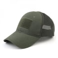 thumbnail image 1 of Outdoor Sport Snapback Stripe Camouflage Hats Simplicity Camo Outdoor Mesh Cap, 1 of 6