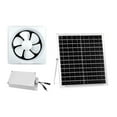 thumbnail image 3 of Extractor de con energía solar de 20 W, panel solar, de ventilación de alta velocidad y fácil de usar para cocinas y baños, ideal para 6 pulgadas, 3 of 8