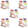 thumbnail image 3 of QualitChoice 6pieces Safe And Skin-friendly Gymnastics Ribbon With Flexible Joint Fine Stitching Dance Ribbon 5Set, 3 of 6