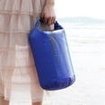 thumbnail image 4 of Graflsoa Waterproof PVC Dry Bag with Transparent Window, 10L Capacity, Available in Multiple Colors (Blue, Black, Orange, Red, Green), 4 of 6