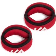j/fit 1lb Soft Neoprene Red Ankle Weights (Pack 2)