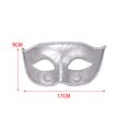 thumbnail image 3 of Accesorios de cosplay con purpurina para mascarada, estampado floral de Mardi Gras, decoración para baile de graduación Argén, 3 of 3