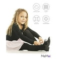 thumbnail image 6 of MeMoi Girls Essential Sheer Nylon Tights - Girls - Female, 2-4, Black, 6 of 7