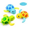 thumbnail image 1 of Juguete de baño para bebé, forma de tortuga, para piscina infantil [3 piezas], 1 of 5
