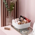 thumbnail image 4 of Makeup Storage Box Cosmetic Organizer Dust Proof Display Cases for Bathroom Vanity Countertop, 4 of 5