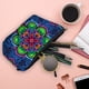 thumbnail image 4 of Bolsa de maquillaje, bolsa de cosméticos, bolsa de maquillaje grande para mujeres, estilos de bolsa de maquillaje, bolsa de cosméticos de viaje portátil para mujeres, paquete de flores para mujeres, 4 of 4