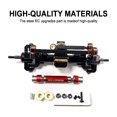 thumbnail image 2 of Xingzhi 1x CNC Front Axle For ECX 1/24 Barrage RC Car Accessories Replacement Parts Red, 2 of 6