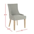 thumbnail image 6 of Safavieh Lester Contemporary Glam Dining Chair, Set of 2, 6 of 8
