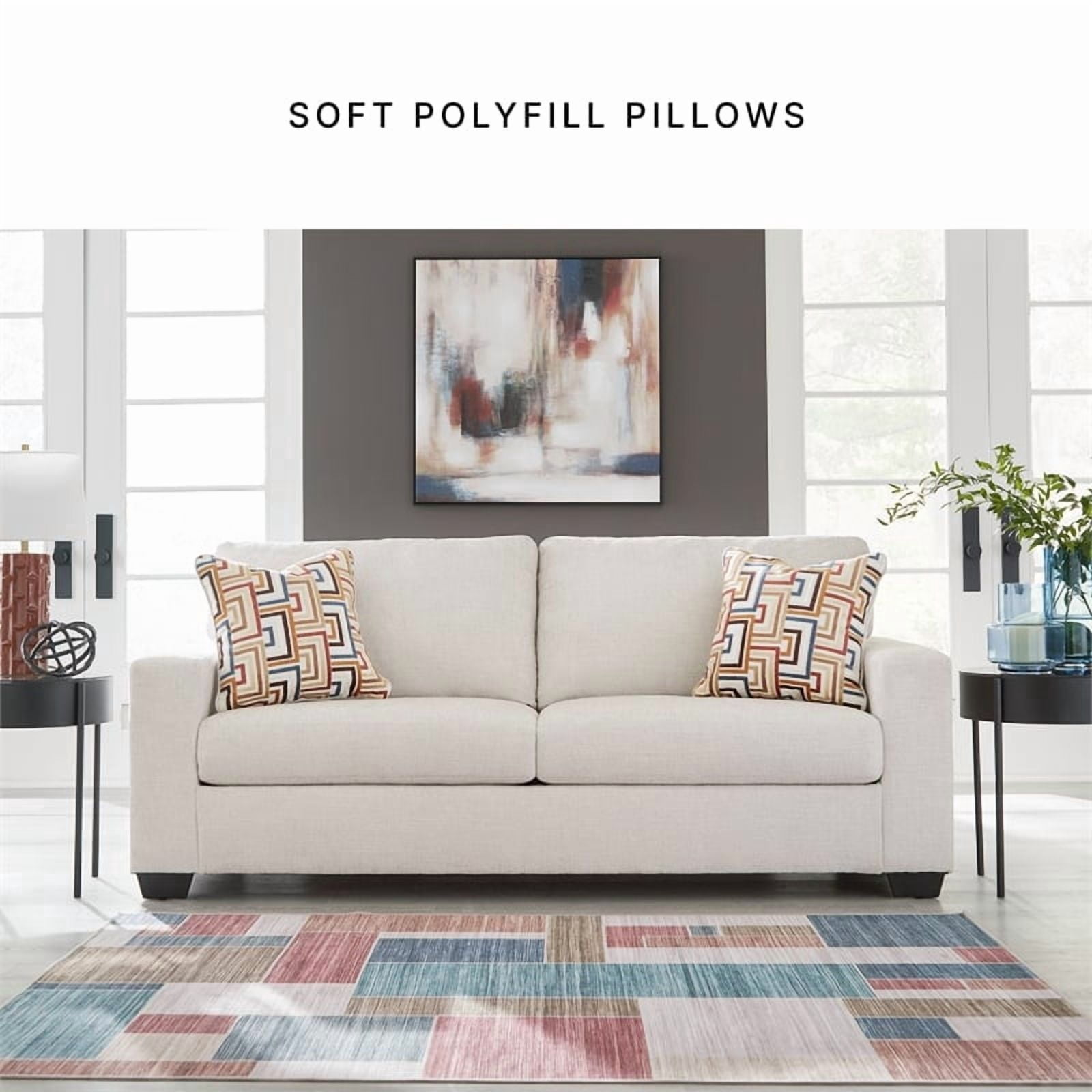 Signature Design by Ashley Furniture Aviemore Stone Queen Sofa Sleeper