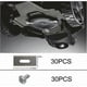 thumbnail image 2 of 30pcs for Husqvarna mower blades with double sharp stainless steel blades 36.5*18.5*0.65mm, Versailles, 2 of 4