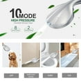 thumbnail image 5 of Yooshoverk Shower Head Water Filter 10-Mode Sprayer Back Jet Design Hard Water Relief Leak-Proof Bathroom Home Kit Use, 5 of 7