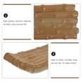 thumbnail image 5 of OUNONA Drainage Ceramic Planter Tray Flower Pot Drip Tray 16X7.5CM Brown, 5 of 8