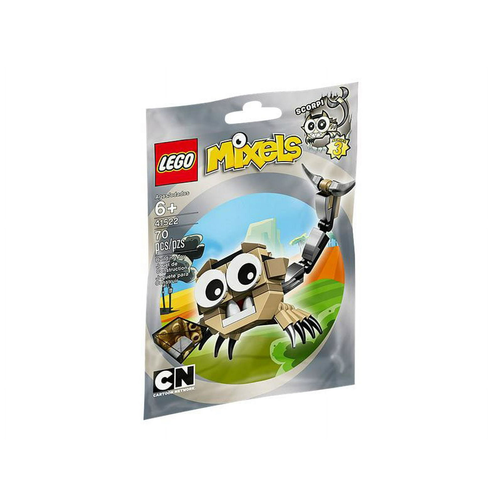 LEGO Mixels 41522 SCORPI Building Kit Walmart