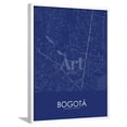 thumbnail image 1 of Bogota, Colombia Blue Map, Framed Art Print Wall Art Sold by Art.Com, 1 of 5