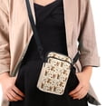 thumbnail image 4 of HELLHERO Dog Paw Print Pattern Crossbody Small Bags with Shoulder Strap Daily Use Adults Adjustable Crossbody Bag Adjustable Shoulder Strap, 4 of 7
