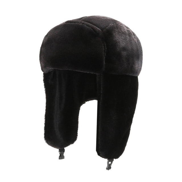 Men Women Winter Warm Earflap Cap Windproof Lei Feng Hat Outdoor Riding,,.