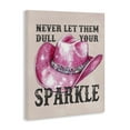 thumbnail image 3 of Stupell Industries Glam Never Let Them Dull Your Sparkle Canvas Art, 24 x 30, by Lettered and Lined, 3 of 8