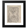 thumbnail image 2 of Charles Monblond 12x14 Black Modern Framed Museum Art Print Titled - Design for Door Paneling (19th Century), 2 of 5