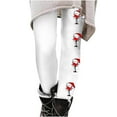 thumbnail image 2 of COM1950s Pantalons de Yoga pour Femmes, Pantalons pour Femmes, Imprimé Verre de Vin Rouge de Noël Décontracté Rehausseur de Hanches Pantalons de Yoga Extensibles Leggings, Pantalons de Yoga Femmes, Pantalons de Yoga Femmes, Pantalons Rouges Femmes, 2 of 5