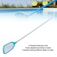 thumbnail image 4 of Pool Skimmer Net Fine Mesh, Multi Functional Adjustable Length Keep Clean Easy To Install Pool Cleaning Tool Non Break with 3 Section Telescopic Pole for Pond, 4 of 7