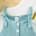 thumbnail image 4 of Prime kttectoa Summer Outfits for Girl Toddler Girls Romper with Pocket Spaghetti Straps Short Jumpsuit Tank Playsuit One-Piece Girls Rompers 6M-4T Cyber_Monday, 4 of 8
