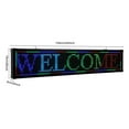 thumbnail image 2 of Full Color LED Sign, LED Scrolling Sign 7-Color Programble Advertising Board with Two Lighting Modes, 2 of 8