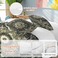 thumbnail image 3 of Vintage Green Bedding 3 Piece Duvet Cover Set Twin Size, Southwestern Geometric Abstract Art Soft Microfiber Comforter Cover with Zipper Closure & Pillowcases, Wrinkle & FadeResistant Quilt Cover, 3 of 9