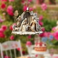 thumbnail image 7 of 7 Pack Nativity Scene Ornaments, 3.93'' Christmas Tree Hanging Decor, Gifts for Family Home, 7 of 7