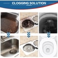 thumbnail image 5 of Drain Clog Remover 12 Packs Fast Acting Drain Cleaner Powders for Kitchen Sink Bathroom Shower Bathtub Powerful Pipe Unclogger Clears hair Grease Safe for Pipes, 5 of 7