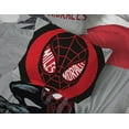 thumbnail image 5 of Marvel Spider Man Miles Morales New Kid Red & Black 5 Piece Twin Bed Set, 100% Microfiber, 5 of 9