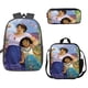 thumbnail image 1 of Mochilas para estudiantes de Disney Encanto, mochilas escolares de tres piezas para niños, bolso de hombro, conjunto de bolsa de lápices, bolsa de viaje para niños, regalo hola suerte unisex, 1 of 2