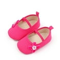 thumbnail image 6 of Otqutp Princess Footwear for Baby Girls Fashion Spring Summer Soft Sole Solid Color Bowknot Children Casual Shoes for 0 to 12 Months, 6 of 6