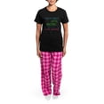 thumbnail image 4 of CafePress - Color Guard Humorous Pajamas - Women's Short Sleeve Print T-Shirt and Pants Dark Cotton Pajama Set, 4 of 7