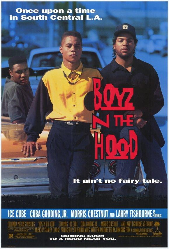 Boyz N the Hood (1991) 27x40 Movie Poster