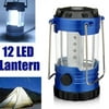 12-LED Portable Blue Camping Hiking Tent Lamp Light Lantern Outdoor Emergency Light
