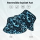 thumbnail image 2 of Fotbe Lightning Sombrero Tipo Pescador con Estampado – Sombrero de Sol de Algodón de Moda para Playa, Golf, Pesca, 2 of 5