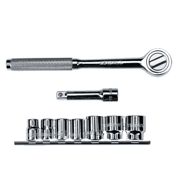 Juego De Dados Mando 3/8mm 11pz Stanley