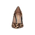 thumbnail image 3 of Sam Edelman Hazel New Nude Leopard Stiletto Heel Pointy Toe Slip On Wide Pumps (New Nude Leopard, 10), 3 of 6