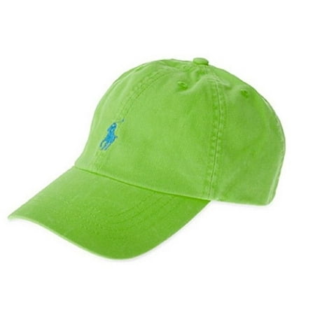 Polo Ralph Lauren Men’s Women’s Chino Oasis Green Pony Baseball Cap Hat