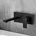 thumbnail image 1 of Recessed Wall Mounted Brass Basin Faucet with Ceramic Cartridge Included-LIVINGbasics®, 1 of 6