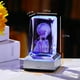 thumbnail image 5 of Lámpara de Lobo de Cristal 3D YWHL con Base de Luz LED, 5 of 9
