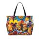thumbnail image 1 of Fotbe Vibrant Picnic Food Spread Bolsa de Viaje para Playa - Resistente al Agua, Bolsa Tote de Gran Capacidad y Ligera con 7 Bolsillos para Mujeres y Hombres, 1 of 7