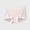 🔥 Pink, variant on Women's High-Waist Breathable Mesh Shaping Panties Seamless Mid-Rise Tummy Control Elastic Waist Comfortable Stretch Fabric Hip-Lift Design Anti-Chafe Cotton Lined Crotch