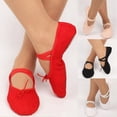 thumbnail image 3 of 1PC Women‘s Dansoft Full Sole Leather Ballet Slipper/Shoe Dance for Girl and Dancing, 3 of 9