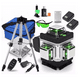 thumbnail image 1 of Kit Nivel Multifuncional 16 Líneas Láser 3° 2 Baterías Trípode, 1 of 4